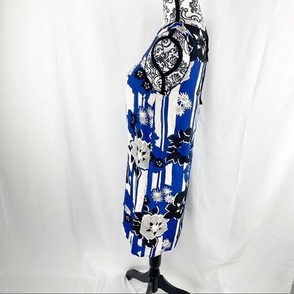 Anthropologie Maeve Canna Silk Shift Midi Dress - Picture 7 of 9